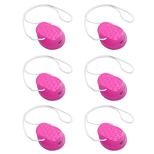 ACOGEDO , die Stelzen mit Strukturierter Oberfläche Laufen, für Verbesserte Koordination, Ausgleichstraining und Spielen Im Freien - 6PCS Red PP Material Set (PINK) von ACOGEDO