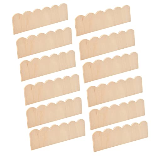 ACOGEDO 12pcs 1:12 Miniaturpuppenhaus Holzdachschindeln - Naturhilfe von Natürlicher Verbundholzdekoration für Dollhouse -Modellgebäude ACOGEDO 12pcs 1:12 Miniaturpuppenhaus Holzdachschindeln - Naturhilfe von Natürlicher Verbundholzdekoration für Dollhouse -Modellgebäude von ACOGEDO