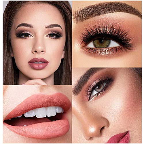 ACOGEDO All-in-One-Make-up-Kit für Frauen und Mädchen Vollstarter-Kosmetik-Set mit Mehrfarbigem Lidschatten und Lippenstift (Wie Gezeigt) von ACOGEDO