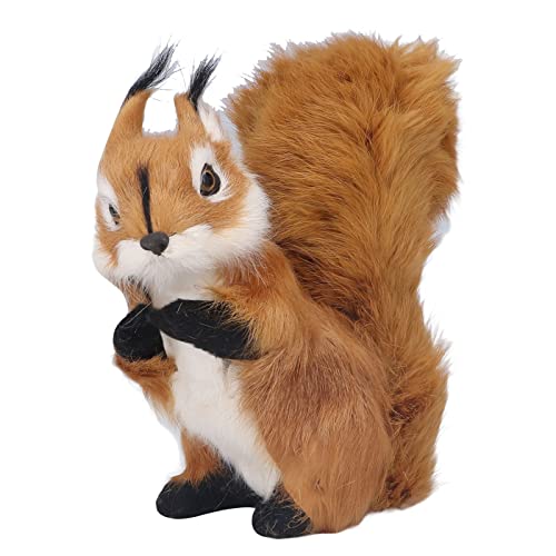ACOGEDO Eichhörnchen-Plüsch, Künstliches Eichhörnchen, Eichhörnchen-Figur, Eichhörnchen-Basteldekoration, groß, Niedlich, für Garten, Schlafzimmer, Wohnzimmer, Ornament ACOGEDO Eichhörnchen-Plüsch, Künstliches Eichhörnchen, Eichhörnchen-Figur, Eichhörnchen-Basteldekoration, groß, Niedlich, für Garten, Schlafzimmer, Wohnzimmer, Ornament von ACOGEDO