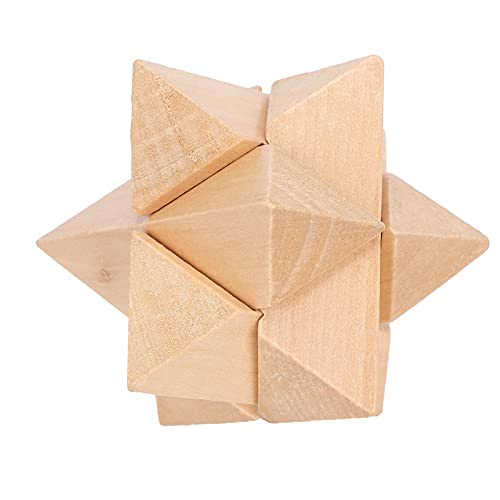 ACOGEDO Hirnteaserspielzeug - Intelligentes Holzpuzzle für Erwachsene und - Divergentes Denken und Entspannung mit Klassischem Verriegelungsdesign Verbessern ACOGEDO Hirnteaserspielzeug - Intelligentes Holzpuzzle für Erwachsene und - Divergentes Denken und Entspannung mit Klassischem Verriegelungsdesign Verbessern von ACOGEDO