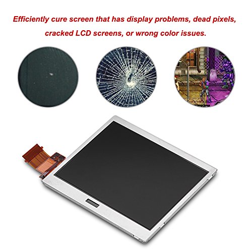 ACOGEDO Premium -Ersatztätigkeit Obere und Untere LCD -Bildschirmanzeige für NDSL Hochwertiges Glasmaterial Einfache Installation Lösen von Displayproblemen (Downscreen) von ACOGEDO