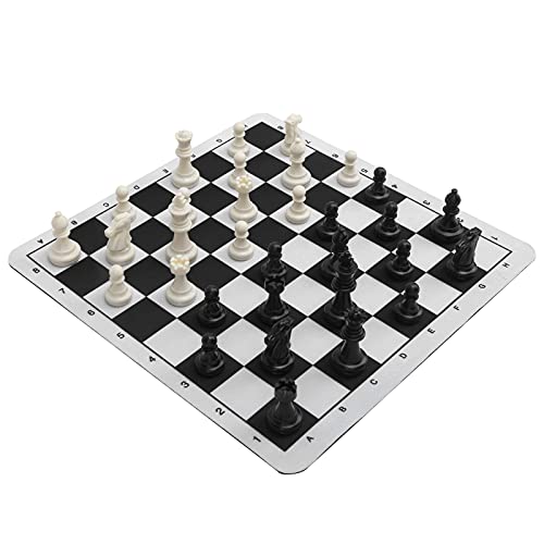 ACOGEDO Riese Outdoor -Schach -Set, Internationales Standard Schachspiel Set Wettbewerb Großer Plastikschach Schach Großes Schachsatz mit Schachbrett ACOGEDO Riese Outdoor -Schach -Set, Internationales Standard Schachspiel Set Wettbewerb Großer Plastikschach Schach Großes Schachsatz mit Schachbrett von ACOGEDO