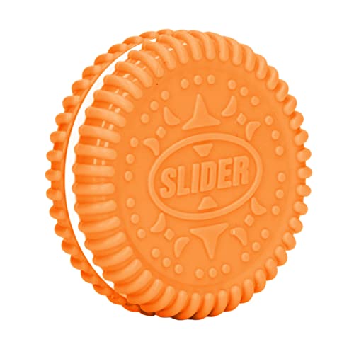 ACOGEDO Spannungsrelease -Fingerspitzenspielzeug mit Magnetischem Push, Orangefarbener Keksform, Tragbar und Ruhig für Entspannung und Fokus (ORANGE) von ACOGEDO