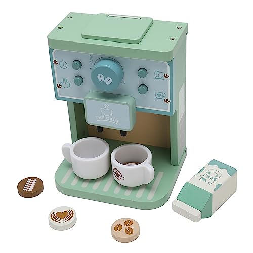 ACOGEDO Toy Coffee Maker Set für - Einfallsreiches Spiel & Skill -Übungen mit Holzdesign, Klickbarer , Sicheres Verbundholz für Mädchen Jungen ACOGEDO Toy Coffee Maker Set für - Einfallsreiches Spiel & Skill -Übungen mit Holzdesign, Klickbarer , Sicheres Verbundholz für Mädchen Jungen von ACOGEDO