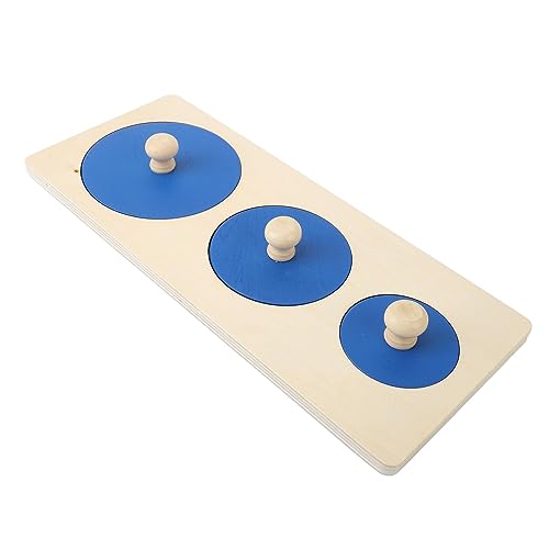 ACOGEDO Verbessern Sie das Lernen von Kleinkind -Lernen mit Hölzernen Puzzlespielzeug - Rundform Verbessert die Handaugenkoordination für das Vorschullernen ACOGEDO Verbessern Sie das Lernen von Kleinkind -Lernen mit Hölzernen Puzzlespielzeug - Rundform Verbessert die Handaugenkoordination für das Vorschullernen von ACOGEDO