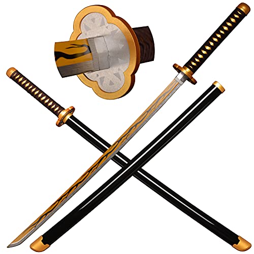 ACTASITEMS Japanisches Anime Cosplay Requisit Dämonentöter Holzschwert - 104cm, Katana-Kaigaku von ACTASITEMS
