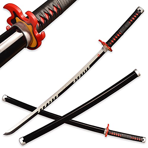 ACTASITEMS Japanisches Anime Cosplay Requisit Dämonentöter Holzschwert - 104cm, Katana-Kamado Tanjirou-HS ACTASITEMS Japanisches Anime Cosplay Requisit Dämonentöter Holzschwert - 104cm, Katana-Kamado Tanjirou-HS von ACTASITEMS
