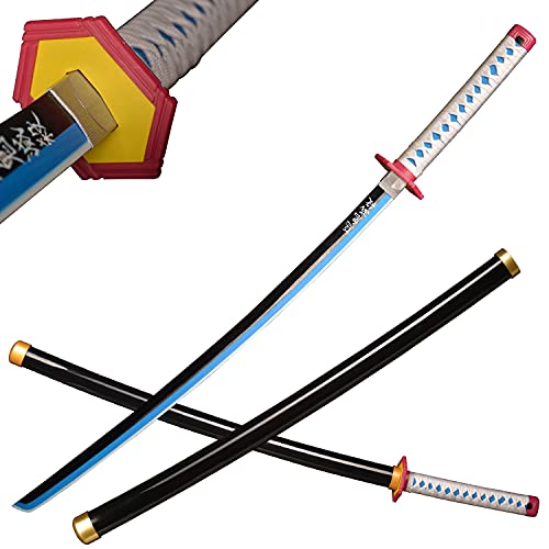 ACTASITEMS Japanisches Anime Cosplay Requisit Dämonentöter Holzschwert - 104cm, Katana-Tomioka Giyuu ACTASITEMS Japanisches Anime Cosplay Requisit Dämonentöter Holzschwert - 104cm, Katana-Tomioka Giyuu von ACTASITEMS