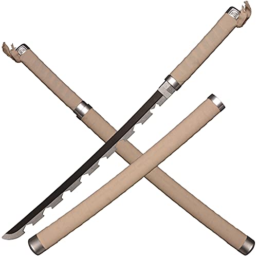 ACTASITEMS Japanisches Anime Cosplay Requisit Dämonentöter Holzschwert - 78cm, Katana-Hashibira Inosuke ACTASITEMS Japanisches Anime Cosplay Requisit Dämonentöter Holzschwert - 78cm, Katana-Hashibira Inosuke von ACTASITEMS