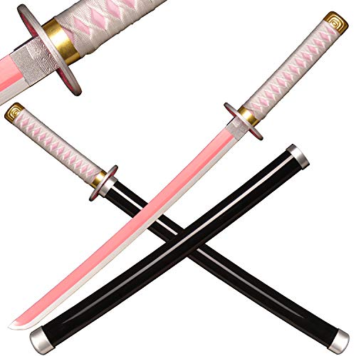 ACTASITEMS Japanisches Anime Cosplay Requisit Dämonentöter Holzschwert - 78cm, Katana-Tsuyuri Kanawo von ACTASITEMS