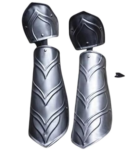 ACTIVE INDUSTRIES Mittelalter Elf Armschienen Elf Fantasy Warrior Larp Kleidung Armschutz Mittelalter Ritter Paar Larp Metall Armschienen von ACTIVE INDUSTRIES