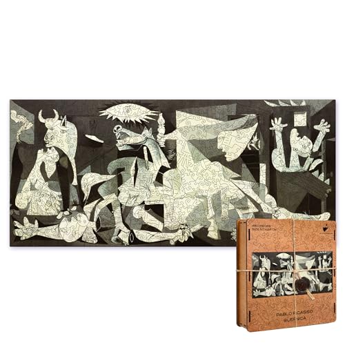ACTIVE PUZZLES Guernica Holzpuzzle mit verschiedenen Motiven 27 x 60 cm 450 Teile von ACTIVE PUZZLES