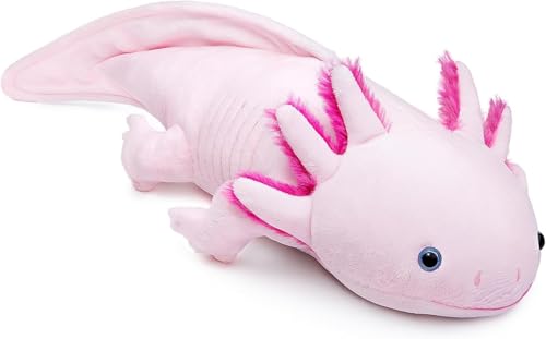ACTOYS Axolotl Kuscheltier, Plüschtier, Kuscheltier (Blau 40cm) von ACTOYS