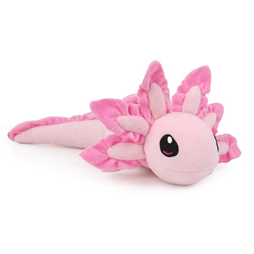 ACTOYS Axolotl Plüschtier, Axolotl Kuscheltier, Plüschfigur, Plüschspielzeug, Weiches Kuscheltier, Ausgestopfte Tiere Deko Geburtstag, Weihnachten, Neujahr, Ostern Geschenke Kinder (Rosa 40cm) von ACTOYS