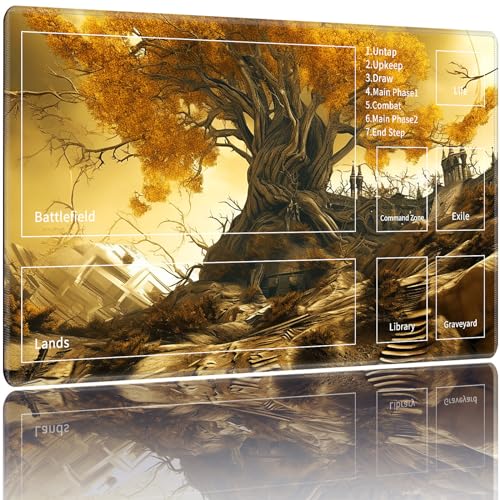 ACWDMKH MTG Spielmatten für Magic The Gathering-Spielmatte, Spielmatte für MTG TCG, 61 x 35,6 cm, Brettspiel, Kartenspiel, Sammelkartenspiel, Spielmatte mit Zonen und Aufbewahrungstasche, Mauspad, ACWDMKH MTG Spielmatten für Magic The Gathering-Spielmatte, Spielmatte für MTG TCG, 61 x 35,6 cm, Brettspiel, Kartenspiel, Sammelkartenspiel, Spielmatte mit Zonen und Aufbewahrungstasche, Mauspad, von ACWDMKH