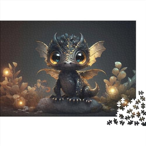 ADASTE Holz-Fantasy-Drachen-Puzzle für Erwachsene, 1000-teilig, 75x50cm, ab 12 Jahren ADASTE Holz-Fantasy-Drachen-Puzzle für Erwachsene, 1000-teilig, 75x50cm, ab 12 Jahren von ADASTE