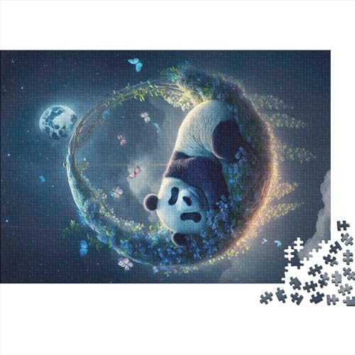 Panda Naps Puzzles, 300 Holzpuzzles, Geschenke für Erwachsene und Kinder, Geschenke, Puzzle, Familienspiel, Spielzeug (Größe 40x28 cm) von ADASTE