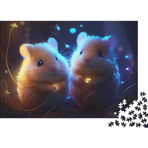 Puzzles für Erwachsene, Tier-Hamster, 1000-teiliges Holzpuzzle, Holzpuzzle für Teenager und Kinder, 75x50cm Puzzles für Erwachsene, Tier-Hamster, 1000-teiliges Holzpuzzle, Holzpuzzle für Teenager und Kinder, 75x50cm von ADASTE