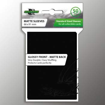 Blackfire Standard Sleeves - Black (50 Sleeves) von ADC Blackfire Entertainment GmbH
