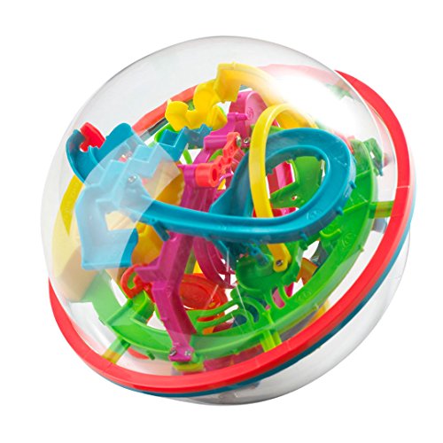 ADDICTABALL - 3D Kugellabyrinth 20 cm, 3D Puzzle Ball mit 138 Etappen, Kugelspiel, Geschicklichkeit Labyrinth Puzzle Ball, Geschenke, Geduldspiele für Kinder und Erwachsene ab 6 Jahren von ADDICTABALL