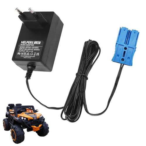 ADDLIVE 12V Ladegerät für Peg Perego, 12 Volt Batterieladegerät für Aufsitzspielzeug, 12V Ladegerät für Kinder Elektrofahrzeuge Kompatibel mit Ground Force Traktor John Deere Gator Xuv Polaris Outlaw ADDLIVE 12V Ladegerät für Peg Perego, 12 Volt Batterieladegerät für Aufsitzspielzeug, 12V Ladegerät für Kinder Elektrofahrzeuge Kompatibel mit Ground Force Traktor John Deere Gator Xuv Polaris Outlaw von ADDLIVE