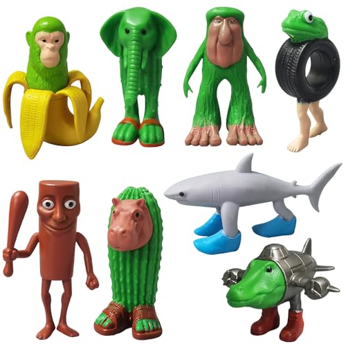 ADDLIVE Tung Tung Tung Sahur Figur, 8 Stück 3D Printed Tralalero Tralala Figure, Lustige Italian Brainrot Figuren, Kreative Wohnkultur und Sammelfiguren für Fans ab 6 Jahren ADDLIVE Tung Tung Tung Sahur Figur, 8 Stück 3D Printed Tralalero Tralala Figure, Lustige Italian Brainrot Figuren, Kreative Wohnkultur und Sammelfiguren für Fans ab 6 Jahren von ADDLIVE