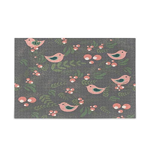 1000 Pcs Jigsaw Puzzles Cute Animal Bird Flower Puzzle,Fun Toy Family Game for Educational Intellectual DecompressingMulticoloured38x52cmKv455 1000 Pcs Jigsaw Puzzles Cute Animal Bird Flower Puzzle,Fun Toy Family Game for Educational Intellectual DecompressingMulticoloured38x52cmKv455 von ADEIK