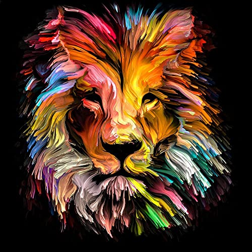 Jigsaw Puzzle Game Decompression Dolls Adult and Children Lion Puzzle Game 2000Pieces70x100cm von ADEIK