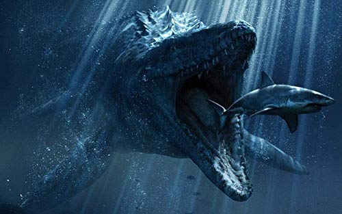 Jurassic World Puzzles 1000 Pieces for Adult Film Educational Intellectual Decompression Toy Fun Family Game for Children Adults Challenging Puzzles Gift 50x70cmKv342 von ADEIK