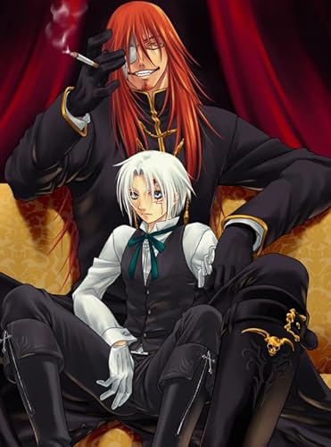 Puzzle 1000 Pieces Japanese Anime D.GrayMan Posters for Adult Family Decompression Toy 535Zp50x70cm von ADEIK