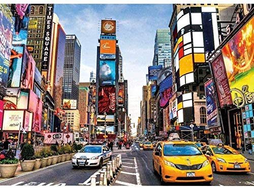 Puzzle 2000 Pcs Jigsaw Puzzles for Kids Adult Time Square Jigsaw Puzzle Educational Intellectual Decompressing Fun Game70x100cm Puzzle 2000 Pcs Jigsaw Puzzles for Kids Adult Time Square Jigsaw Puzzle Educational Intellectual Decompressing Fun Game70x100cm von ADEIK