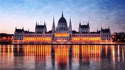 Puzzles Jigsawspaper Quality Adults Jigsaw Budapest Night View 1000 Pieces Creative Puzzle Educational Decompression Toys26x38cmSCd452 von ADEIK