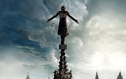 Puzzles for Adults 1000 Pieces Assassins Creed Puzzles for Children Educational Toy Intellectual Game Gift Teens DIY Home Entertainment Toy 50x70cmKv308 von ADEIK