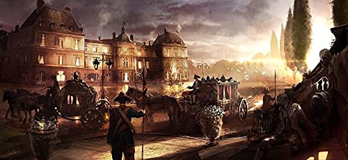 Puzzles for Adults 1000 Pieces Assassins Creed Puzzles for Children Learning Toy Intellectual Game Gift Teens DIY Home Entertainment Toy 50x70cmKv311 von ADEIK