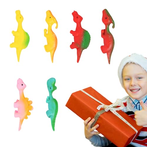 Fliegendes Dinosaurier-Fingerspielzeug | Fingerspielzeug in Dinosaurierform | Dehnbares Spielzeug für Flugspiele und Partygeschenke, Spielzeug zum Stressabbau für Kinder, Jugendliche und Adern von ADERN