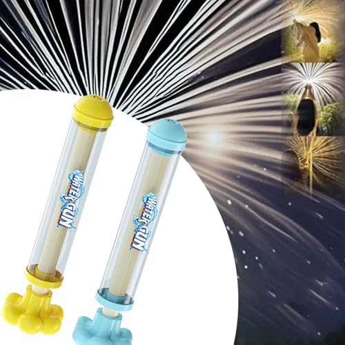 Firework Water Gun, Pusher Type Fun Fireworks Water Jet Spray Toy,Firework 𝐖𝐚𝐭𝐞𝐫 Spray Gun, High Pressure Pull-Out Sprinkler Spray Toys, Fireworks Style 𝐖𝐚𝐭𝐞𝐫 Spray Props Suitable (2D) von ADFUGE