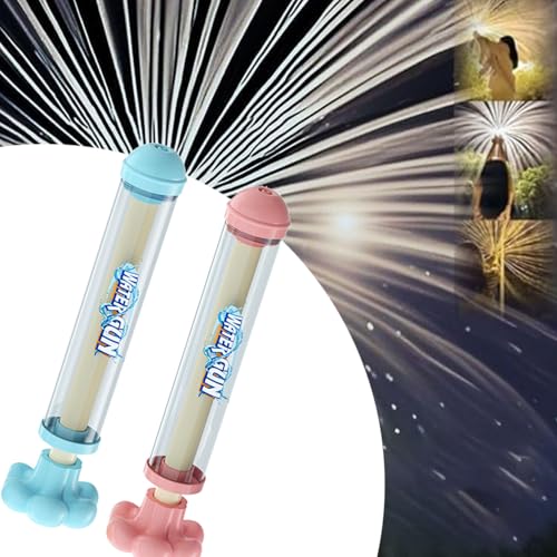 Firework Water Gun, Pusher Type Fun Fireworks Water Jet Spray Toy,Firework 𝐖𝐚𝐭𝐞𝐫 Spray Gun, High Pressure Pull-Out Sprinkler Spray Toys, Fireworks Style 𝐖𝐚𝐭𝐞𝐫 Spray Props Suitable (2F) von ADFUGE
