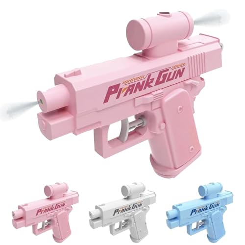 Prank Water Gun,Prank Gun,Double-Sided Reverse Water 𝐆𝐮𝐧,Prank Squirt Guns,from Front and Back (Pink) von ADFUGE