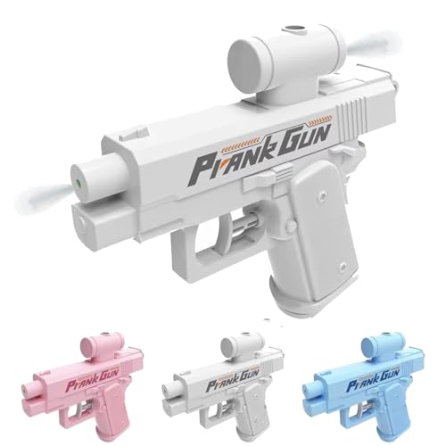 Prank Water Gun,Prank Gun,Double-Sided Reverse Water 𝐆𝐮𝐧,Prank Squirt Guns,from Front and Back (White) von ADFUGE