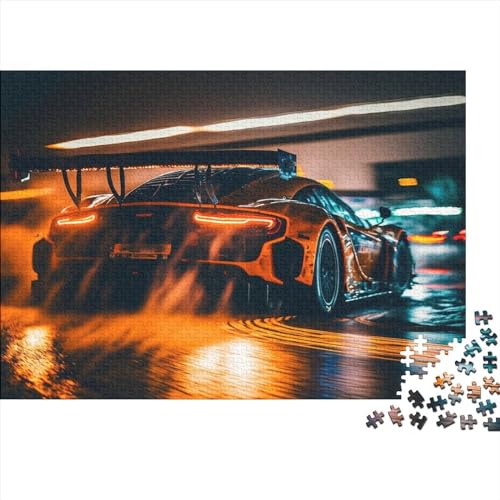 Puzzle Für Erwachsene, Cooler Sportwagen, 1000 Teile, Puzzle Für Erwachsene, Holzpuzzle Für Erwachsene Und Kinder Ab 12 Jahren, Lernspielzeug, 75X50CM von ADMITO