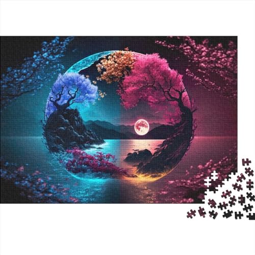 Puzzle Yin- Und Yang-Ebenen, 1000 Teile, Puzzle Für Erwachsene, Holzpuzzle, Geeignet Für Erwachsene Und Kinder Über 12 Jahre, Tolles Geschenk Für Erwachsene, 75X50CM Puzzle Yin- Und Yang-Ebenen, 1000 Teile, Puzzle Für Erwachsene, Holzpuzzle, Geeignet Für Erwachsene Und Kinder Über 12 Jahre, Tolles Geschenk Für Erwachsene, 75X50CM von ADMITO