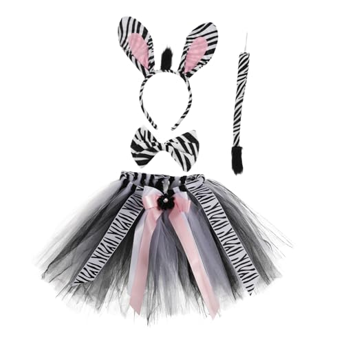 1 Set Rock Anzug Outfit Kostüme Zebra Ohren Haarband Dschungel Themen Tierkostüm Zebra Kostüm Tier Stirnband Kostüm Tierohr Haarbänder Cosplay Rock Polyester ADOCARN 1 Set Rock Anzug Outfit Kostüme Zebra Ohren Haarband Dschungel Themen Tierkostüm Zebra Kostüm Tier Stirnband Kostüm Tierohr Haarbänder Cosplay Rock Polyester ADOCARN von ADOCARN