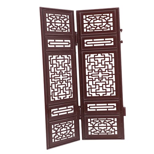ADOCARN 1 Paar Puppenzubehör für kinderspielzeug doll Accessories spielhaus Accessoires Kid Toys Heimwerken Bildschirm Mini-Faltwand Desktop-Dekoration Plastik Brown ADOCARN 1 Paar Puppenzubehör für kinderspielzeug doll Accessories spielhaus Accessoires Kid Toys Heimwerken Bildschirm Mini-Faltwand Desktop-Dekoration Plastik Brown von ADOCARN