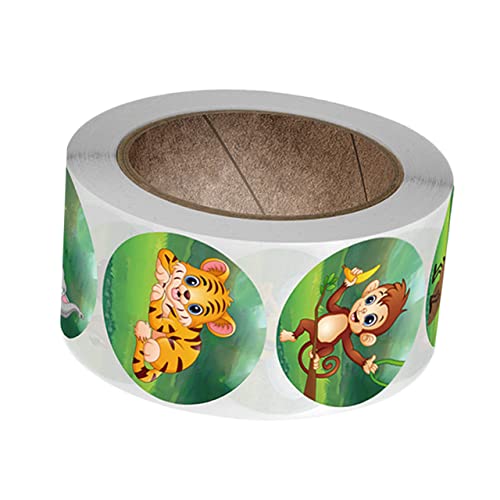 ADOCARN 1 Rolle Belohnungsaufkleber für TLG mit Niedlichen Tiermotiven Selbstklebende Sticker für Anreize und Belohnungen Schulprojekte und Partydekorationen ADOCARN 1 Rolle Belohnungsaufkleber für TLG mit Niedlichen Tiermotiven Selbstklebende Sticker für Anreize und Belohnungen Schulprojekte und Partydekorationen von ADOCARN
