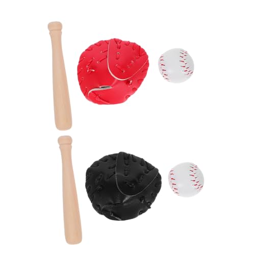 ADOCARN 1 Satz Baseballset für Puppenhaus Teiliges Dekorationskit mit Handschuh und Ball Sportdeko für Häuser und für Freunde und Familie ADOCARN 1 Satz Baseballset für Puppenhaus Teiliges Dekorationskit mit Handschuh und Ball Sportdeko für Häuser und für Freunde und Familie von ADOCARN