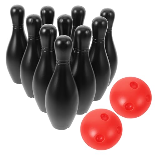 ADOCARN 1 Satz Bowling für Indoor Bowling Kegelspiel mit Pins und Bällen Fördert Sozialen Umgang und Wettbewerb Familien und Partyspiele ADOCARN 1 Satz Bowling für Indoor Bowling Kegelspiel mit Pins und Bällen Fördert Sozialen Umgang und Wettbewerb Familien und Partyspiele von ADOCARN