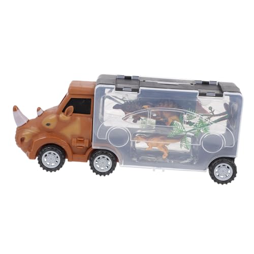 ADOCARN 1 Satz Dinosaurier-modellspielzeug Lastwagen in Dinosaurierform Cartoon-Tiere-LKW Lustiger Tierwagen Auto Transportdinosaurier Dinosaurier-technikfahrzeug -LKW Braun Plastik ADOCARN 1 Satz Dinosaurier-modellspielzeug Lastwagen in Dinosaurierform Cartoon-Tiere-LKW Lustiger Tierwagen Auto Transportdinosaurier Dinosaurier-technikfahrzeug -LKW Braun Plastik von ADOCARN