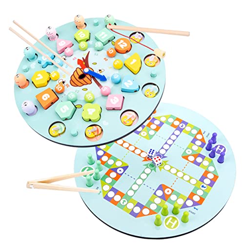 ADOCARN 1 Satz Einstellbares Angelsportspielzeug mit Puzzle Funktion für Jahren Lernspielzeug für Farben und Formen Sicheres und Unterhaltsames für Jungen von ADOCARN