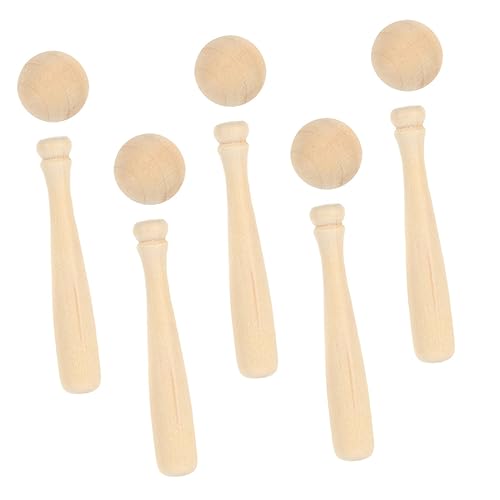ADOCARN 1 Satz Fledermaus Handwerk Baseball- Mini-fledermäuse Mini-Baseball Abschlagballschläger Fledermaustasche Baseballschläger Zum Basteln Miniatur-baseballschläger Hölzern ADOCARN 1 Satz Fledermaus Handwerk Baseball- Mini-fledermäuse Mini-Baseball Abschlagballschläger Fledermaustasche Baseballschläger Zum Basteln Miniatur-baseballschläger Hölzern von ADOCARN